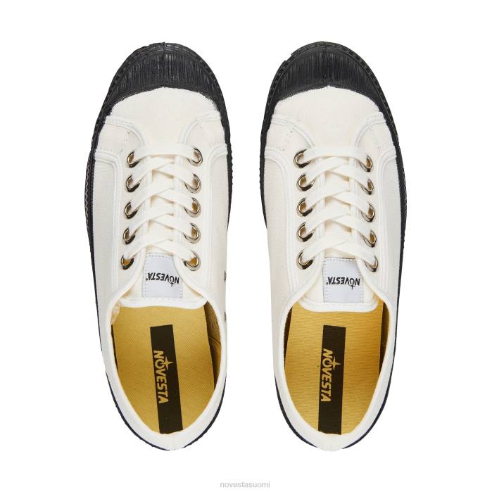 XB28270 Novesta s.m.kid 10 valkoinen/615 musta vegaaniset kengät